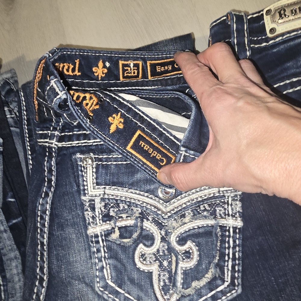 Rock Revival Jeans Price Is For Everything shown - Picture 5 of 16
